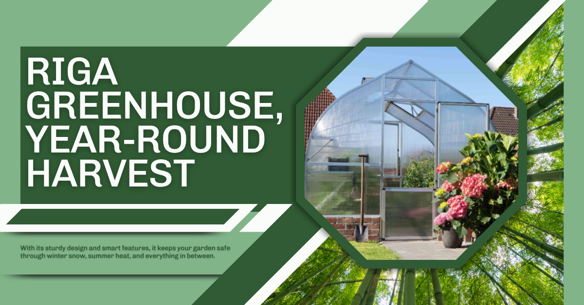 The Ultimate Guide to Year-Round Gardening in a Riga Greenhouse