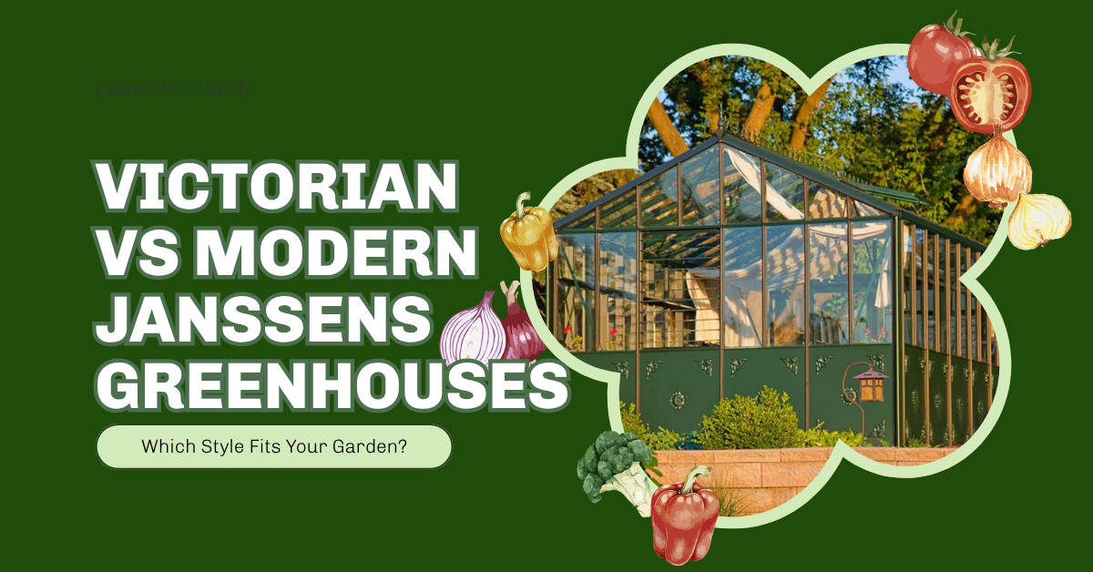 Victorian vs Modern Janssens Greenhouses: Which Style Fits Your Garden