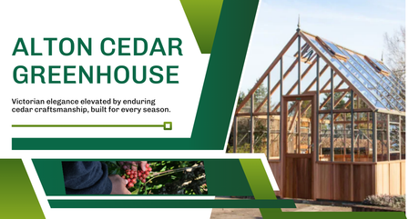 Alton Cedar Greenhouses Durability and Winter Gardening Performance