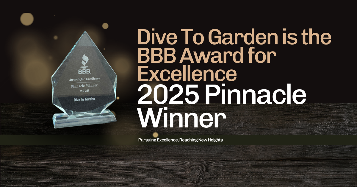 Dive To Garden Named 2025 Pinnacle Winner – A Premium Greenhouse Trust