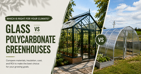 Glass vs Polycarbonate Greenhouses: Which Is Right for Your Climate?