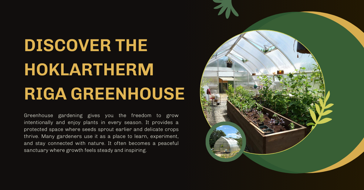 Hoklartherm Riga Greenhouse Guide: Sizes, Features & Buying Tips