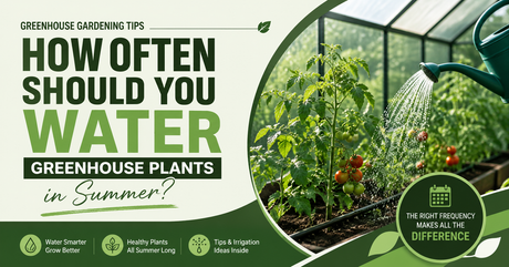 How Often Should You Water Greenhouse Plants in Summer?