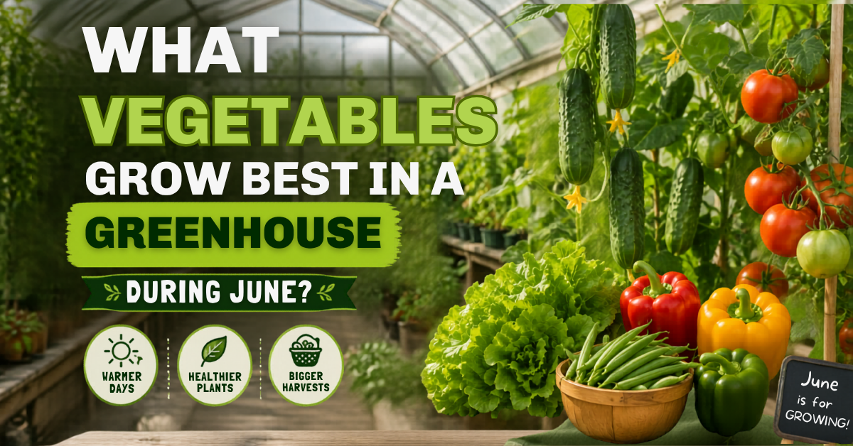 What Vegetables Grow Best in a Greenhouse During June?