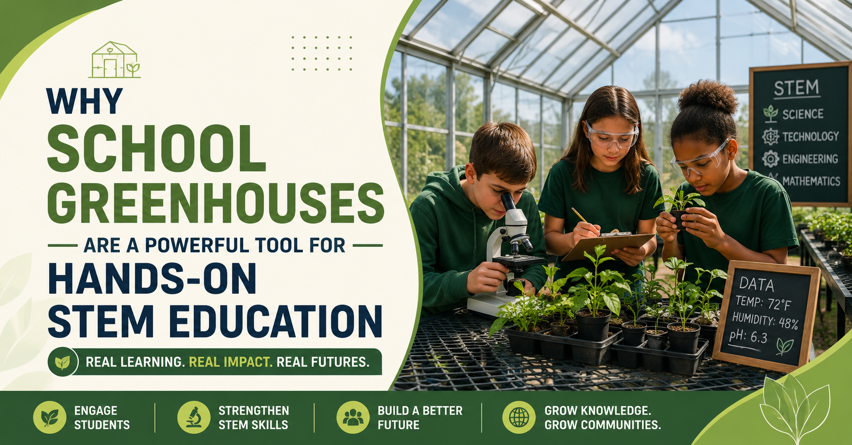 Why School Greenhouses Are a Powerful Tool for Hands-On STEM Education