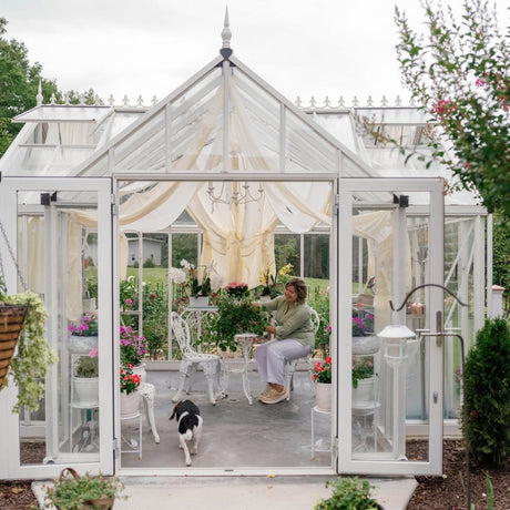 Tempered Glass Greenhouse