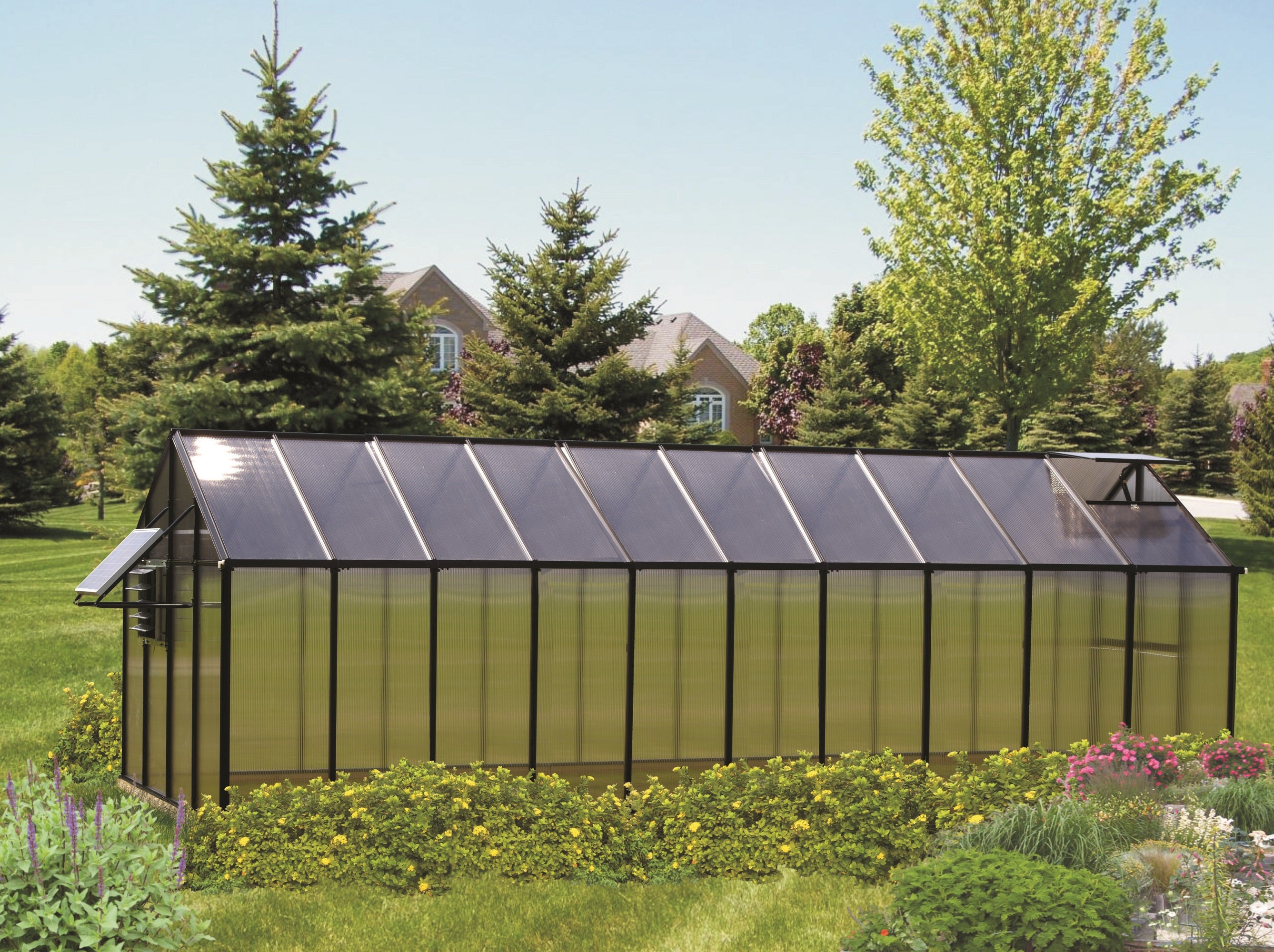 MONT™  8x8x20.ft Black Greenhouse Moheat Edition