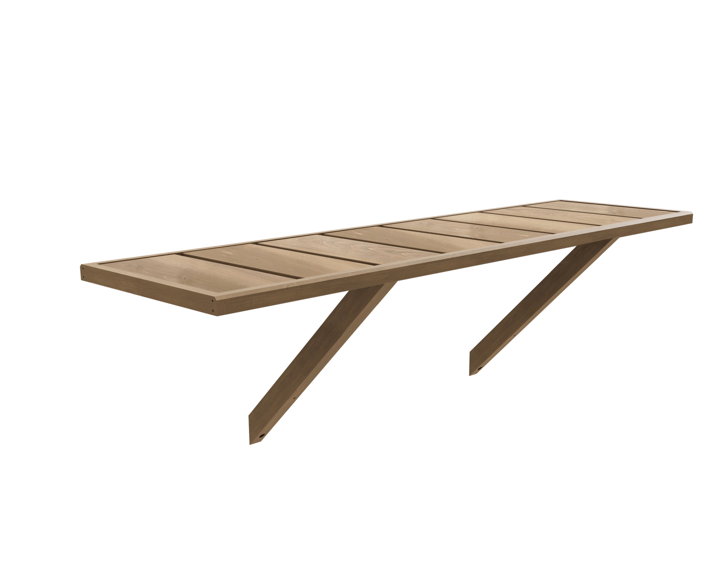 Wooden Shelf Kit for Natura Greenhouse