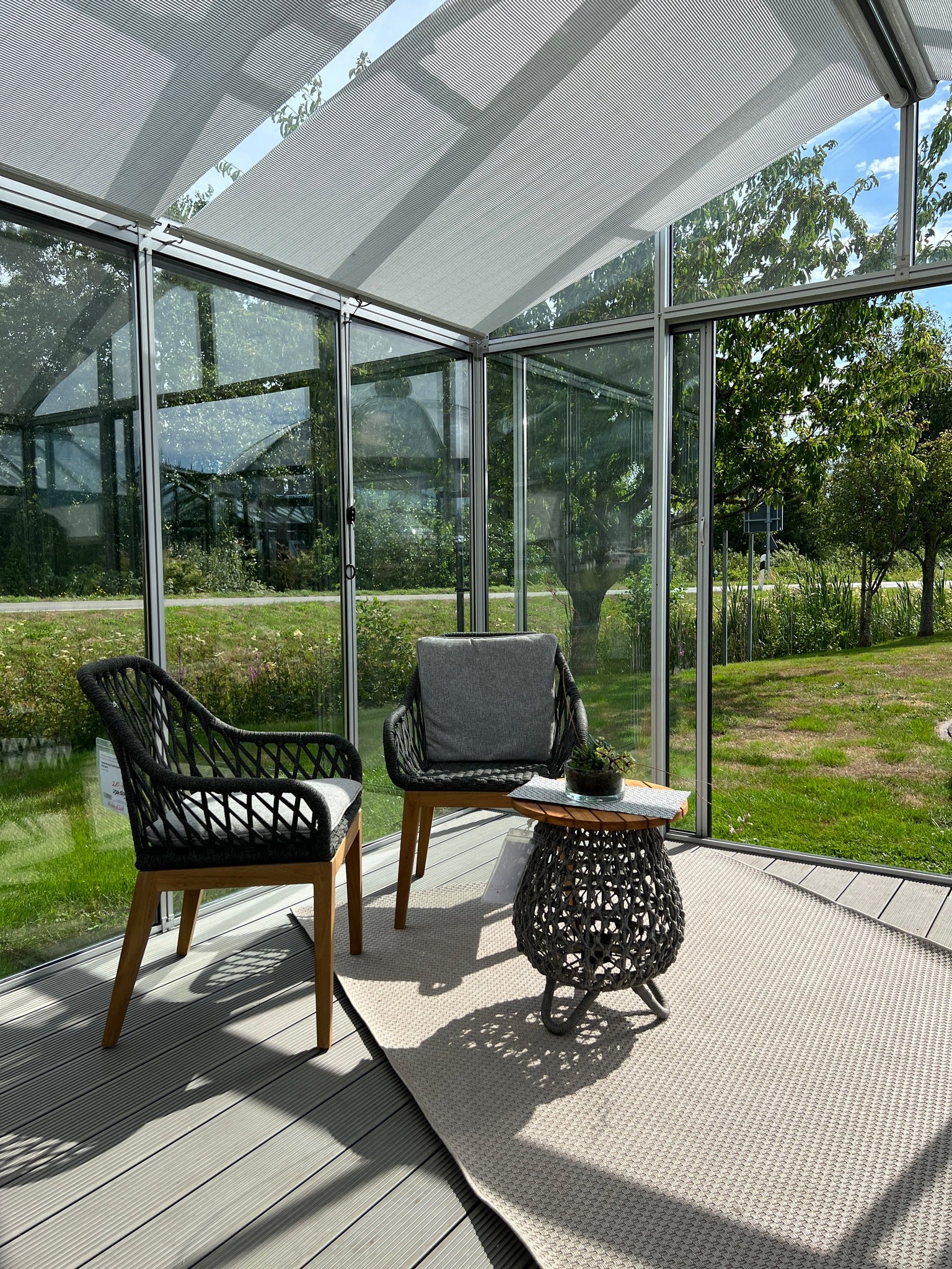 Livingten Livable Luxury Glass Greenhouse
