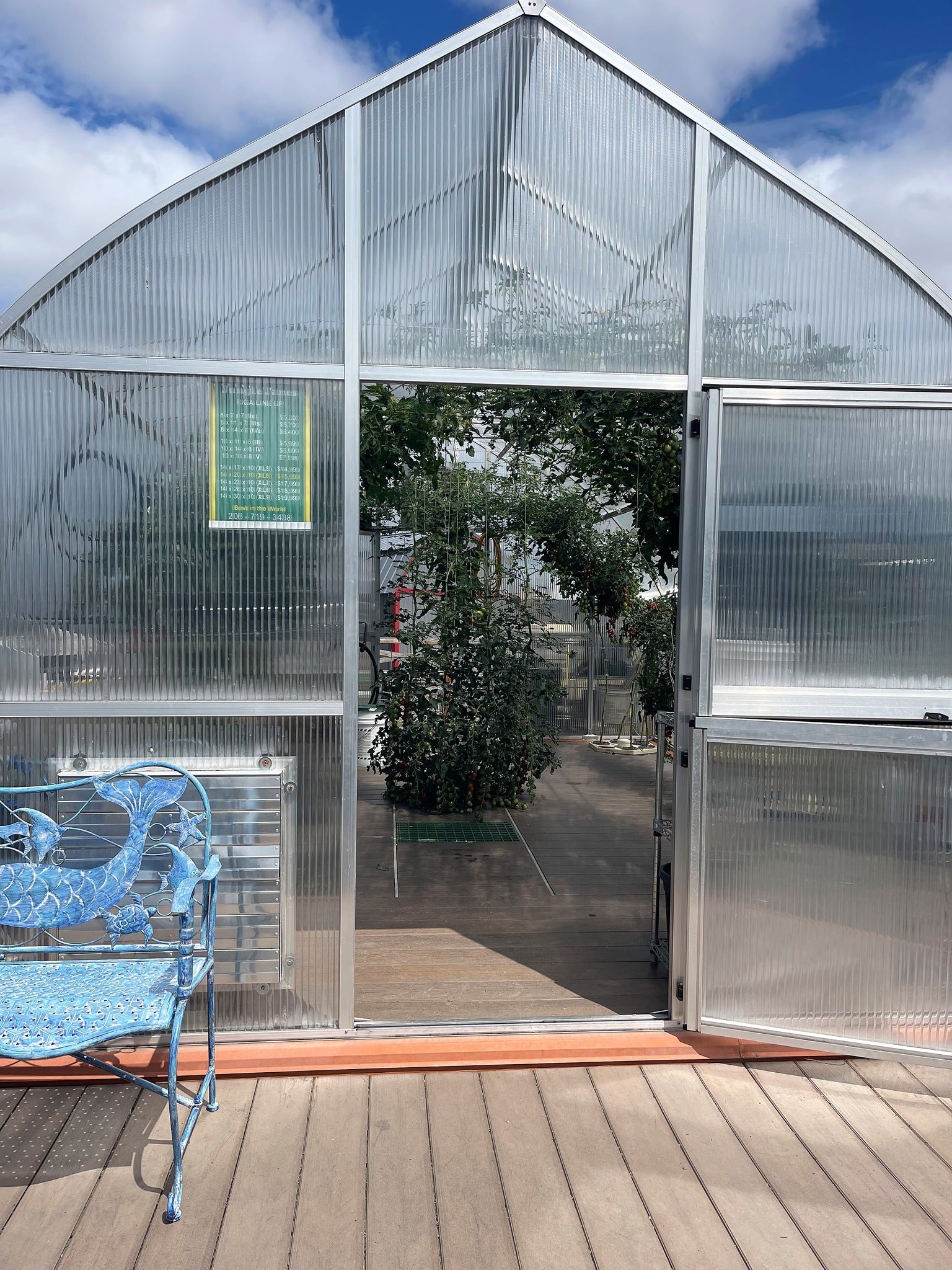 RIGA XL 6™ 14X9X20.ft Greenhouse