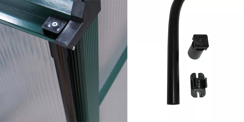 Drain Kit for Grandio Greenhouse Gutter System