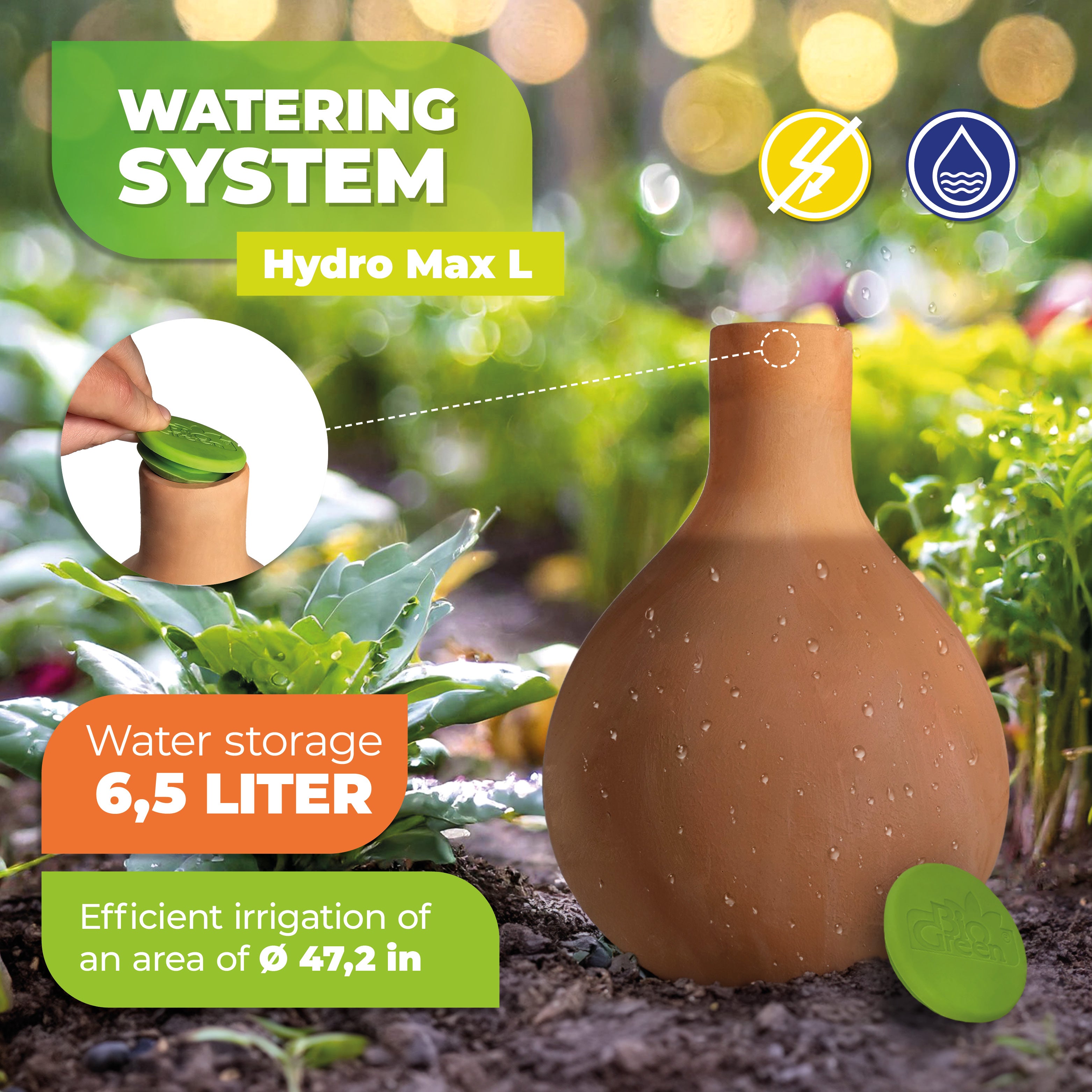 Hydro Max Olla Watering System