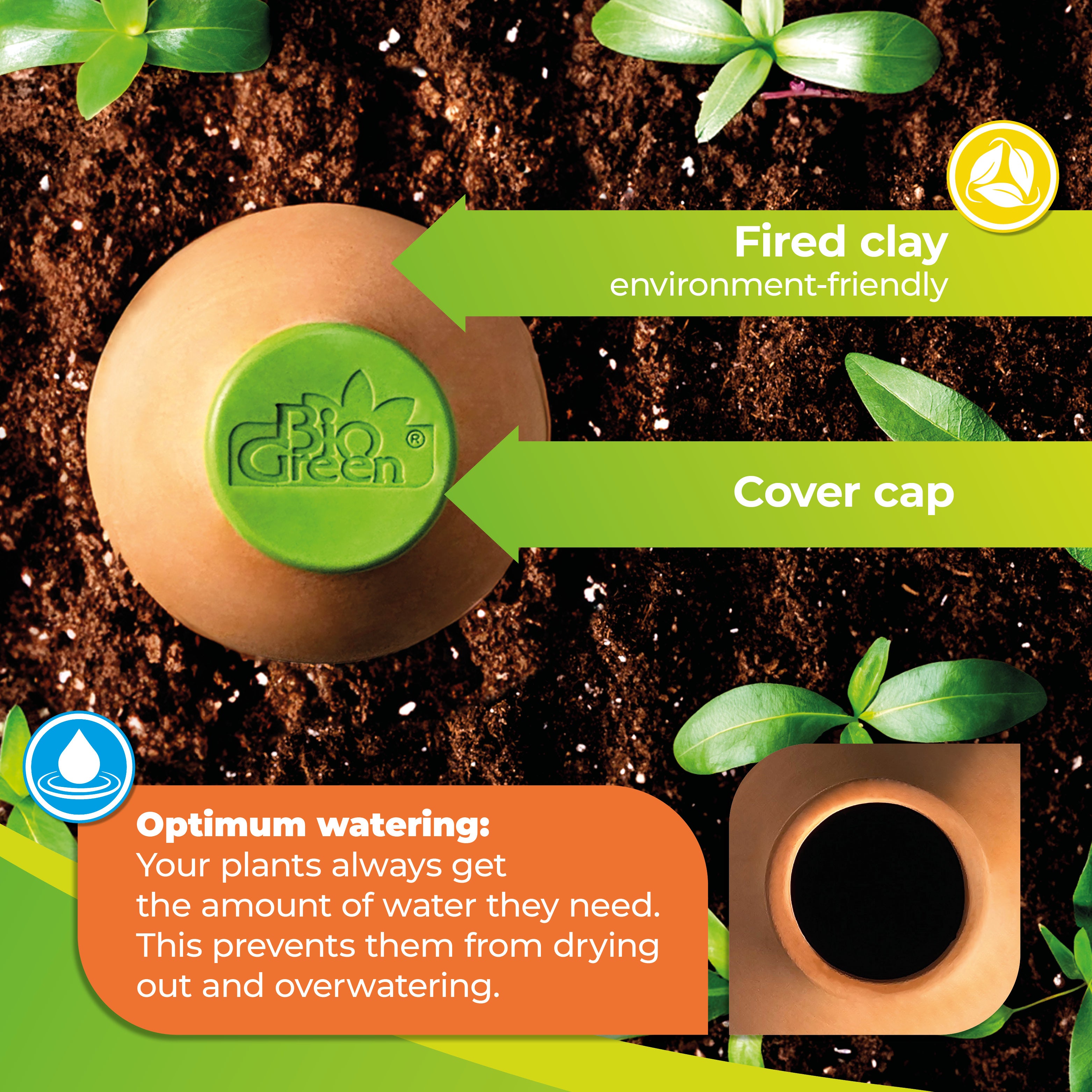 Hydro Max Olla Watering System