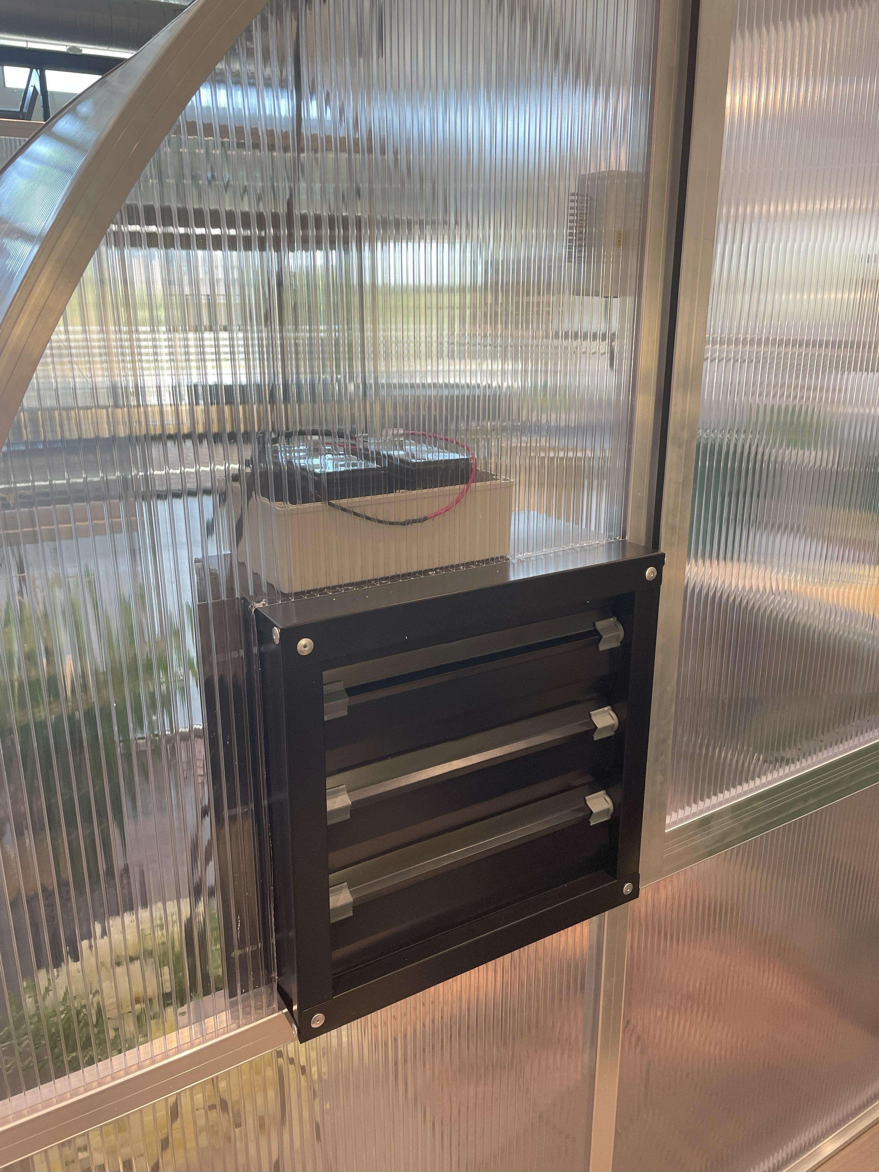 Exaco™ Solar Powered Greenhouse Exhaust Kit