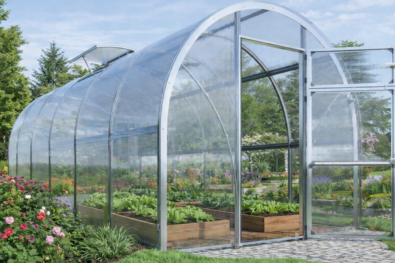 Sigma Urban Medium 8x7x13.ft Greenhouse (Gen 3)