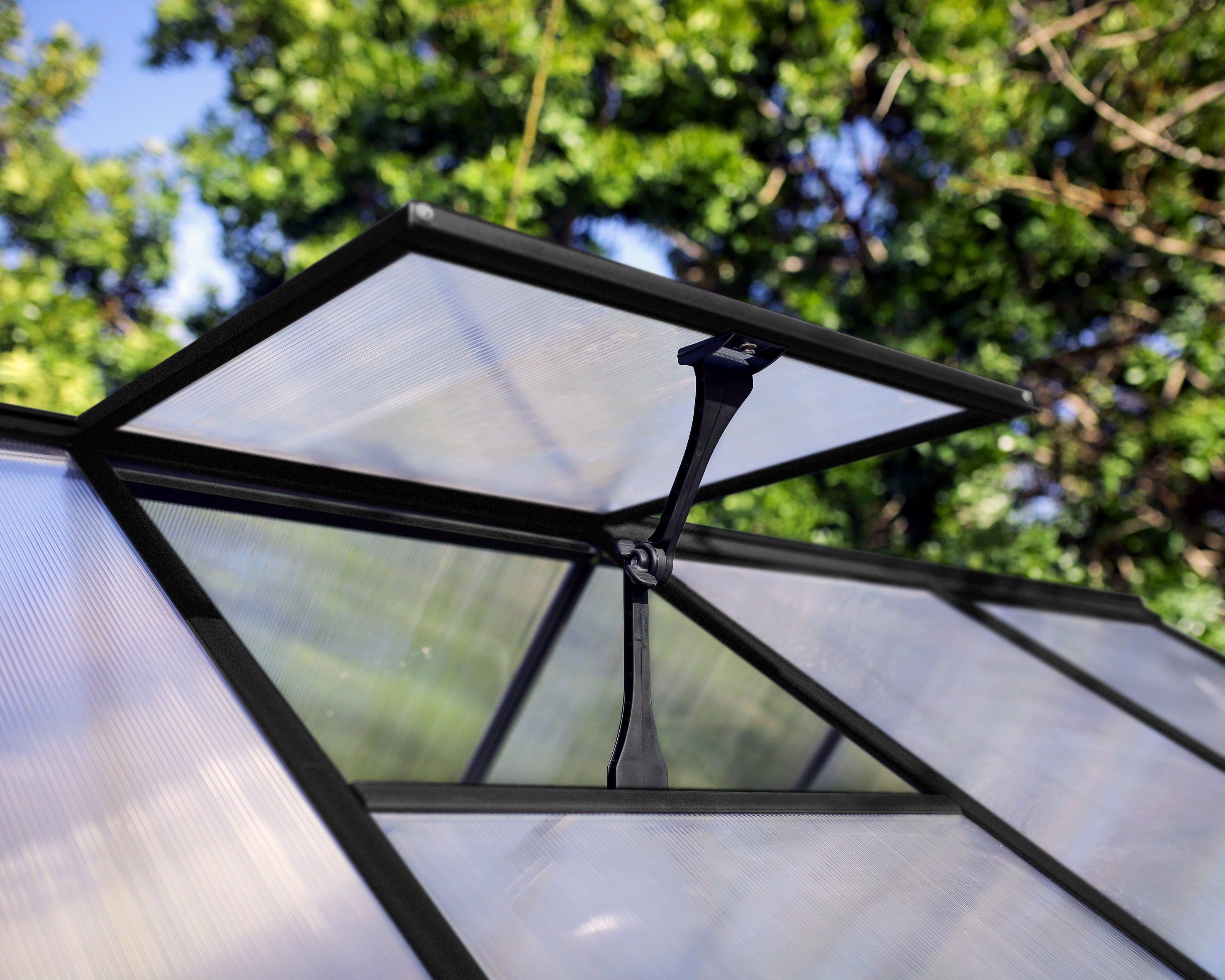Hybrid™ 6x7X8.ft Clear Wall Greenhouse