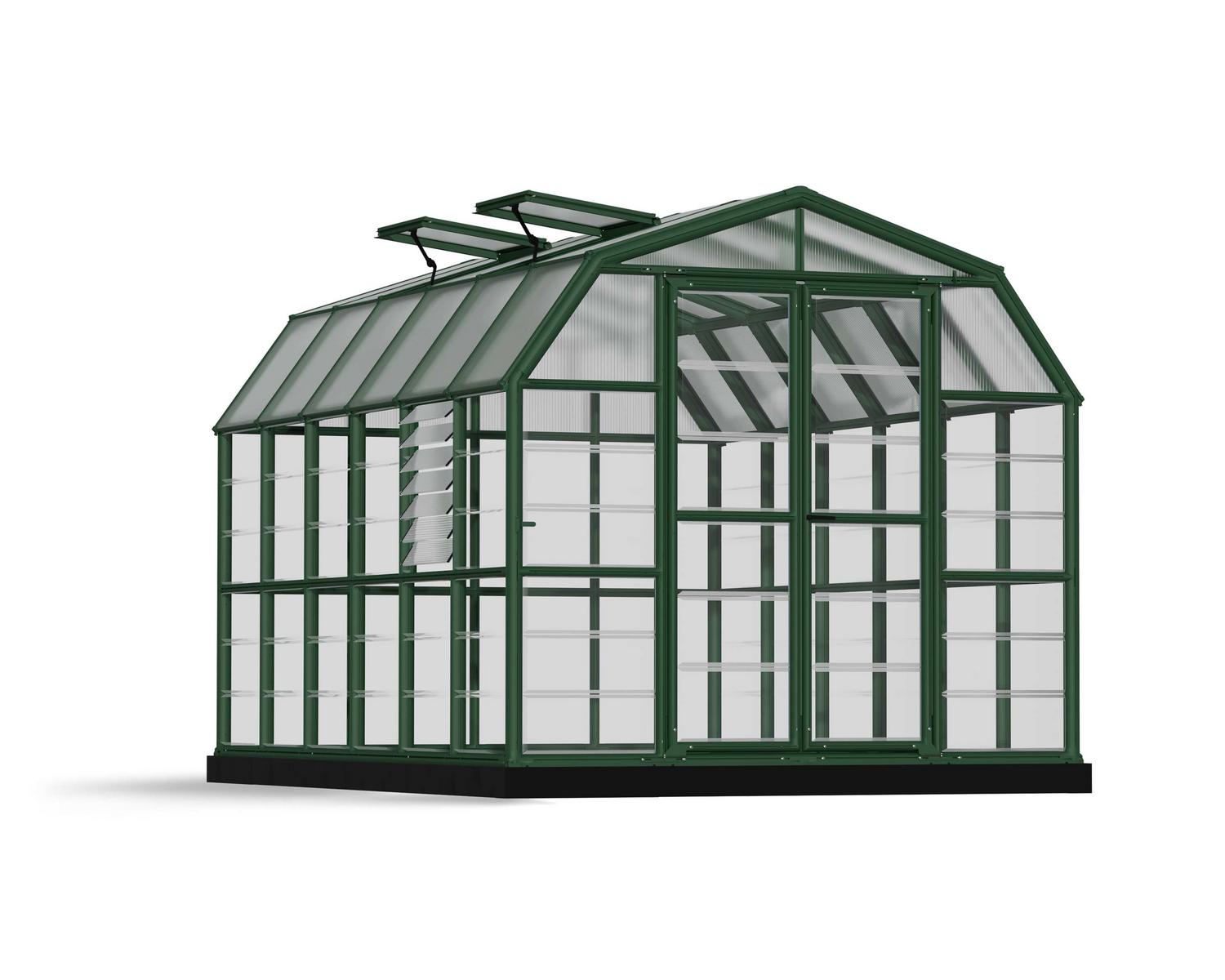 Prestige 2™ 8x8x12.ft Resin Greenhouse