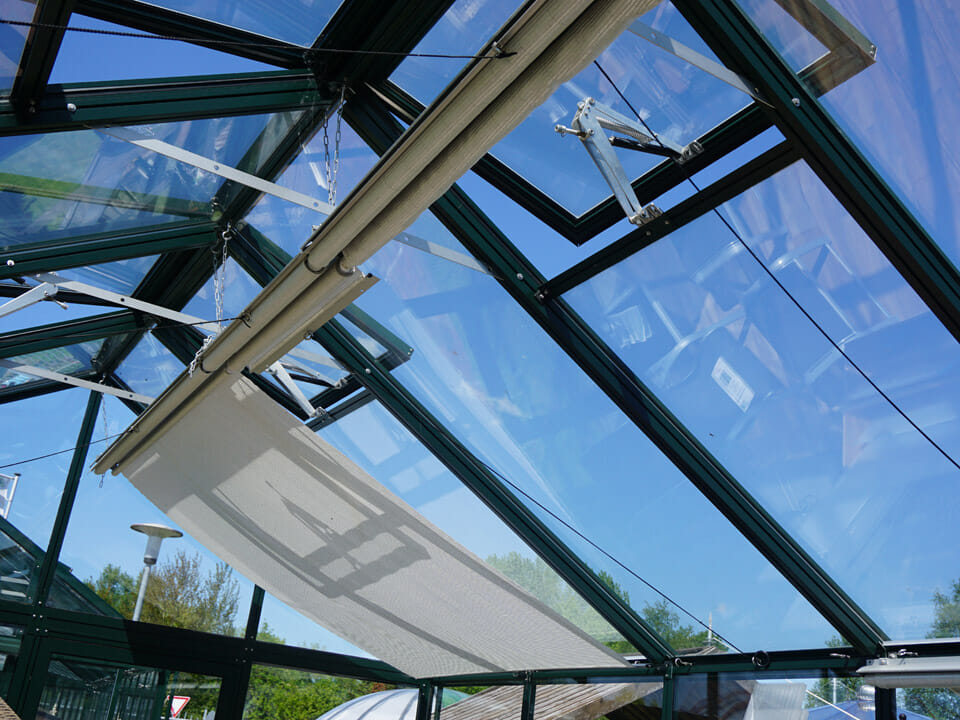 Shade Curtain for Janssens Greenhouse