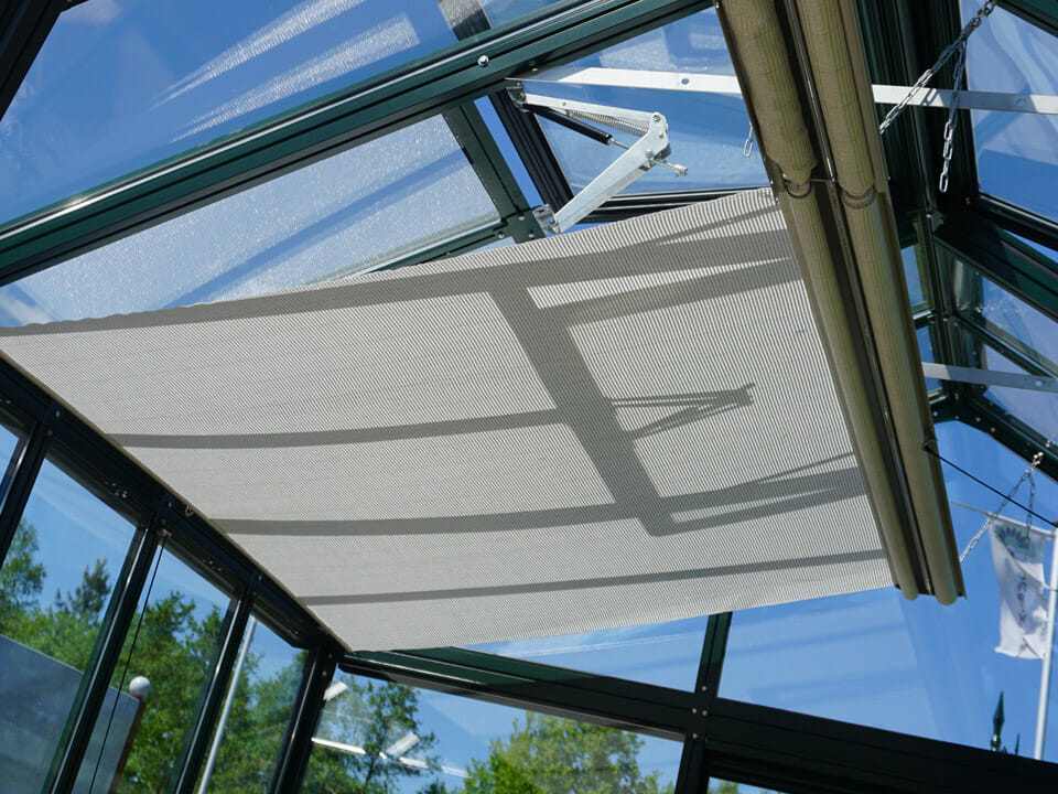 Shade Curtain for Janssens Greenhouse