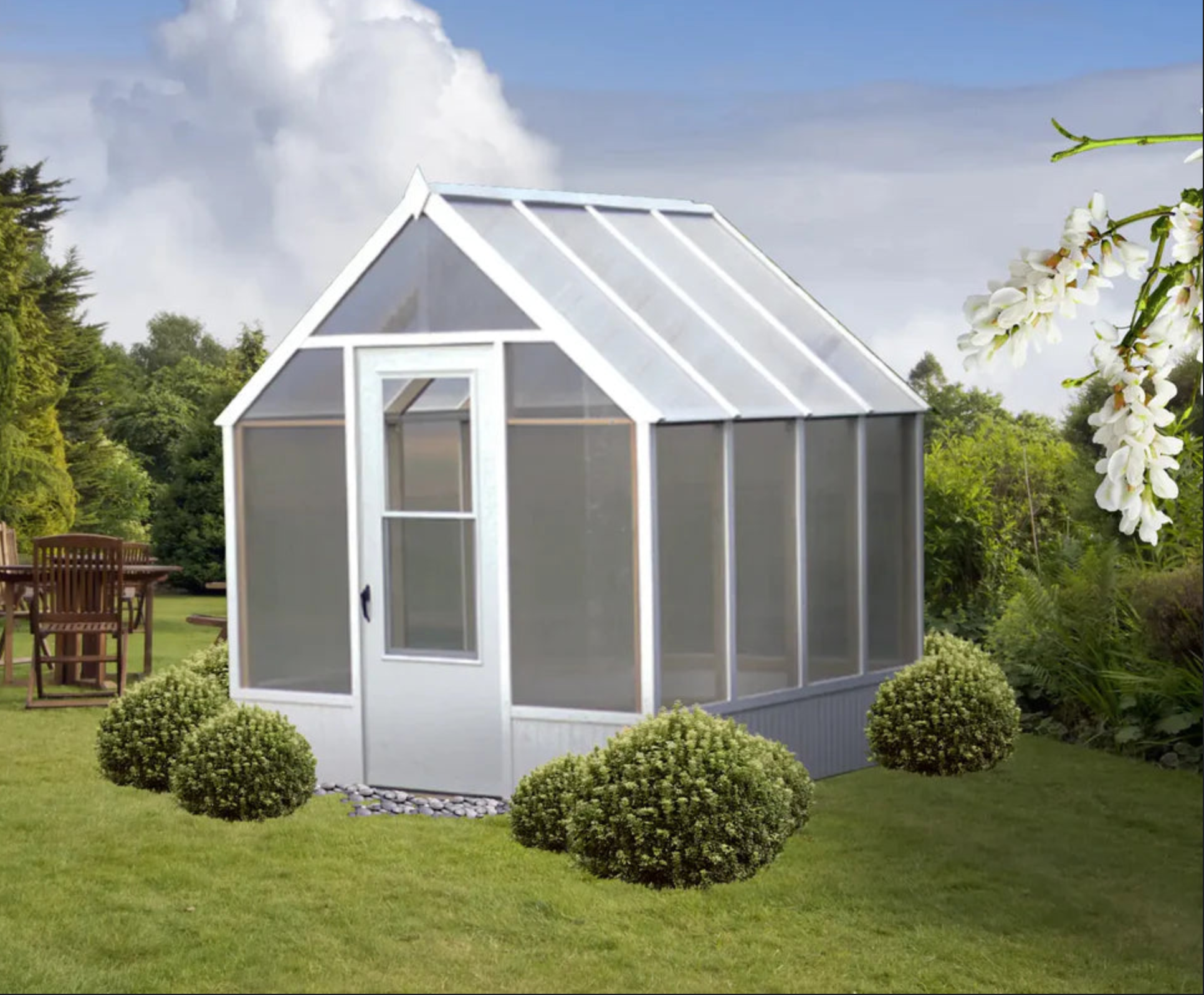 EZGreenhouse™ 8X9X8.ft Amish Style Greenhouse