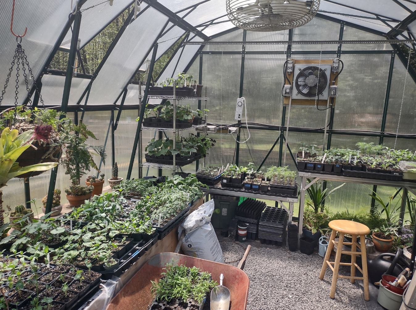 Grandio Greenhouse Extension Kit
