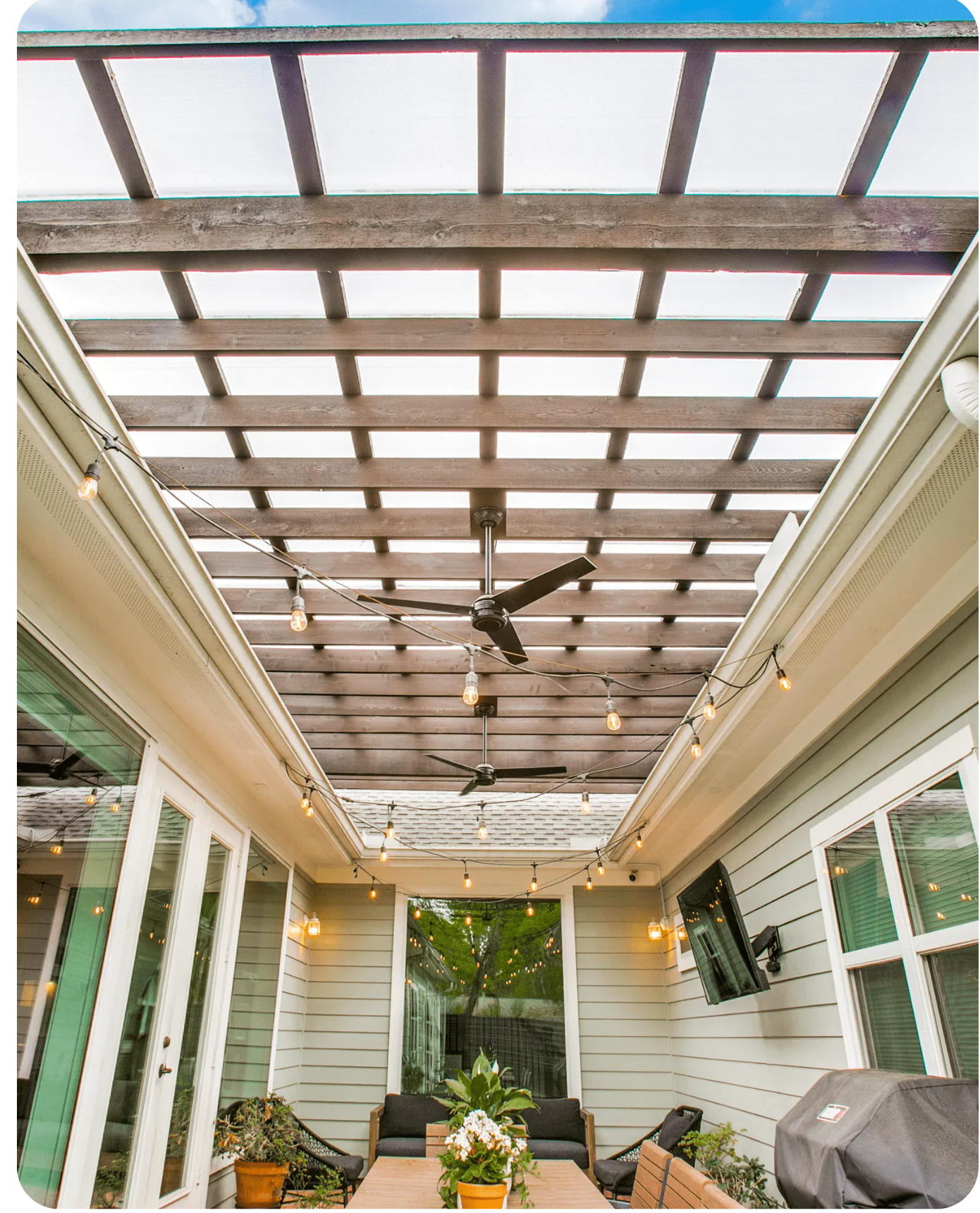 Hercules Leakproof Guarantee Premium Pergola Covering Kit