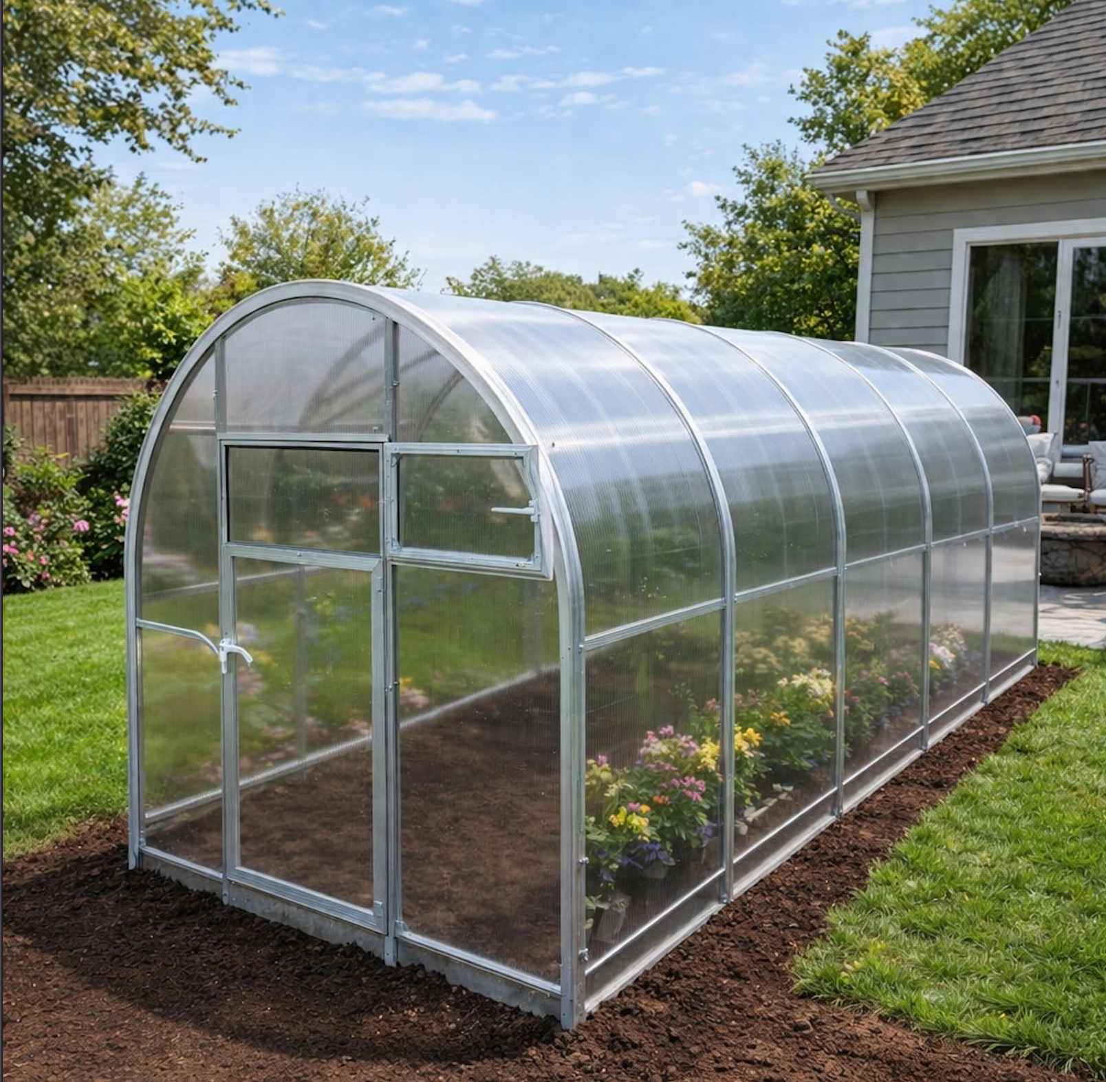 Sigma 20 Small 6.5x8x20.ft Greenhouse (Gen 3)