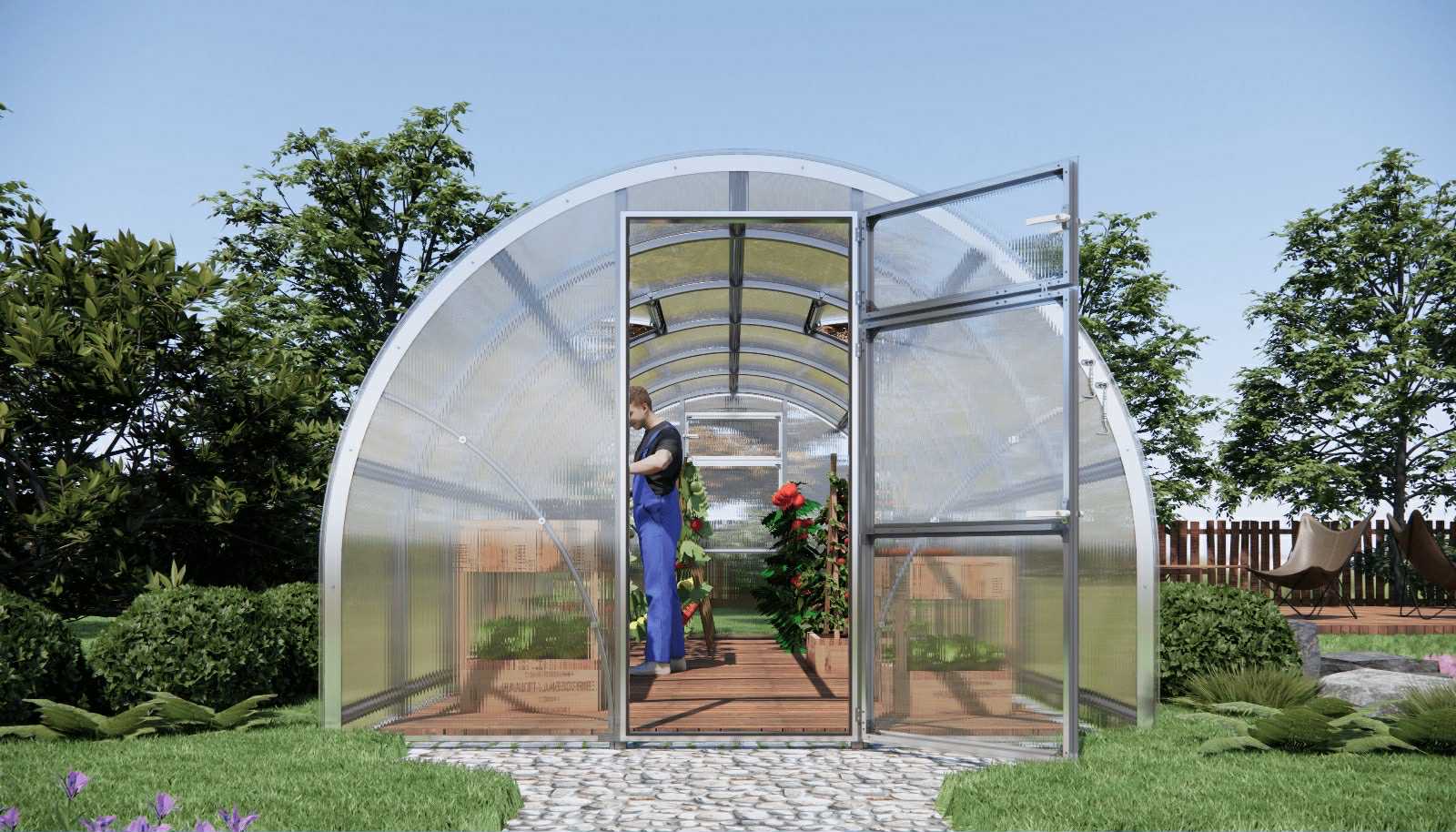 Sigma Urban™ 10x7x13.ft Greenhouse (Gen 3)