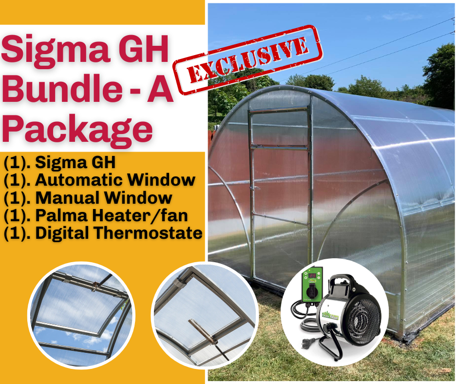 Sigma 20™ 10x7x20.ft Greenhouse Kit (Gen 2)
