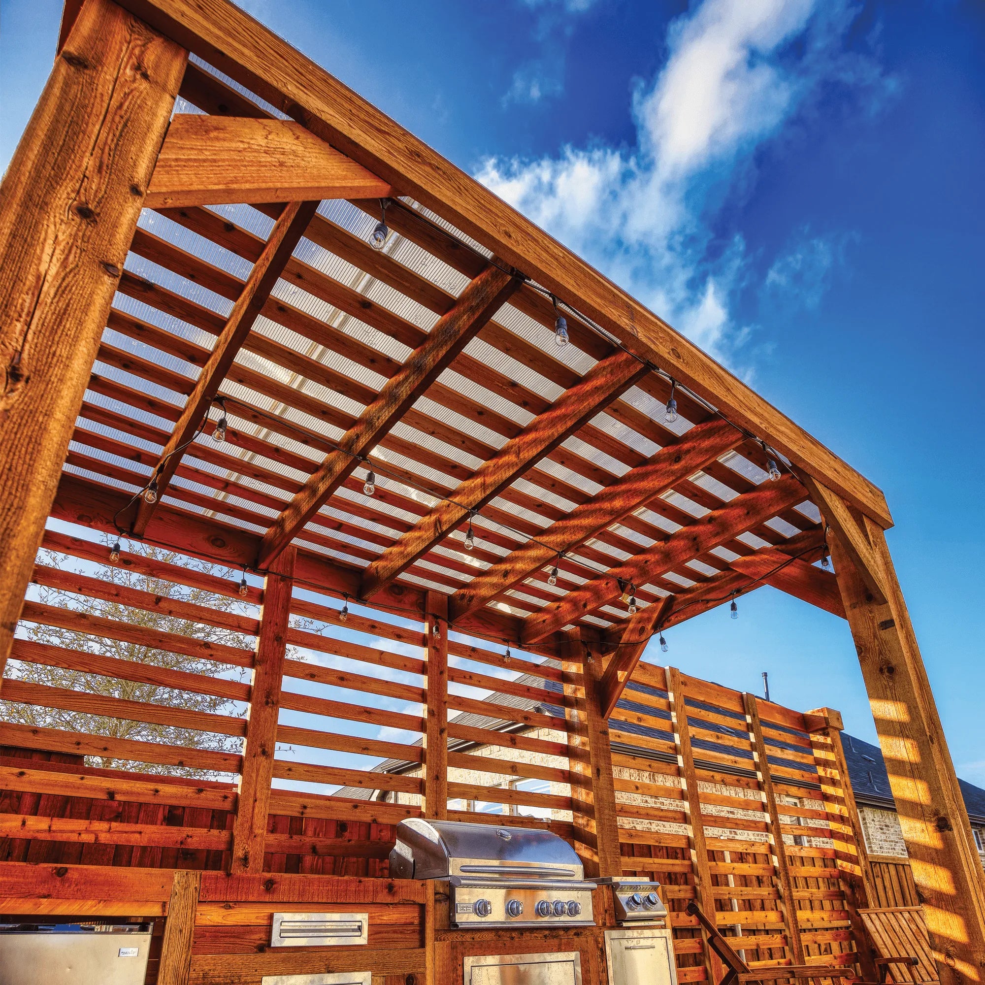 Apollo Pergola Roof Covering System Kit
