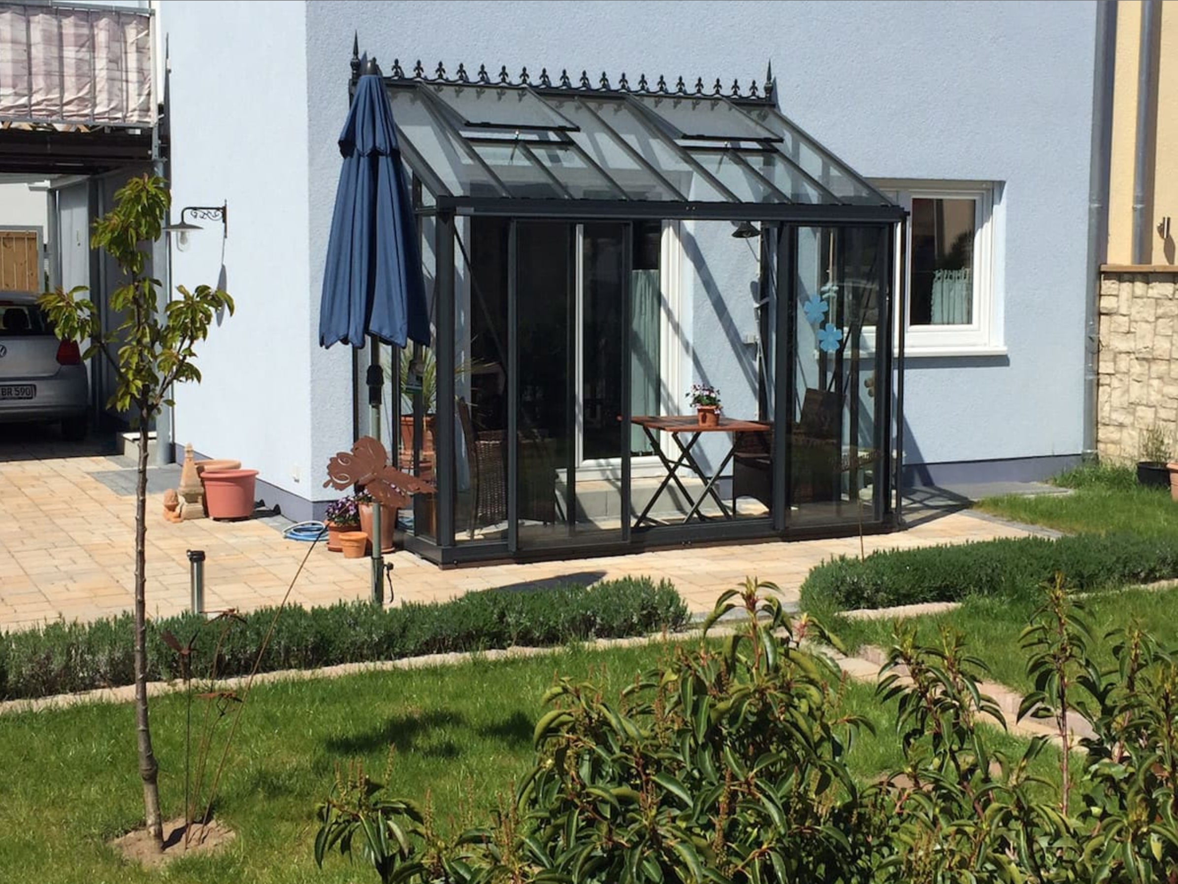 Arcadia Victorian Greenhouse - Arcadia™  Lean-to Glass House/Greenhouse