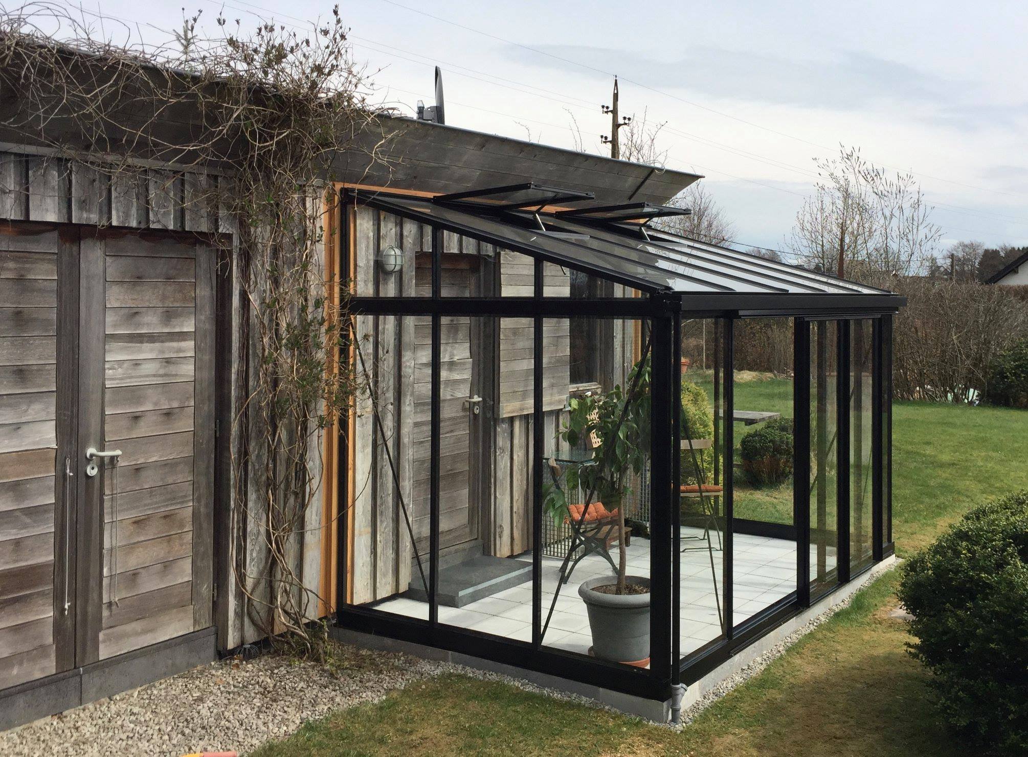 Arcadia Victorian Greenhouse - Arcadia™  Lean-to Glass House/Greenhouse
