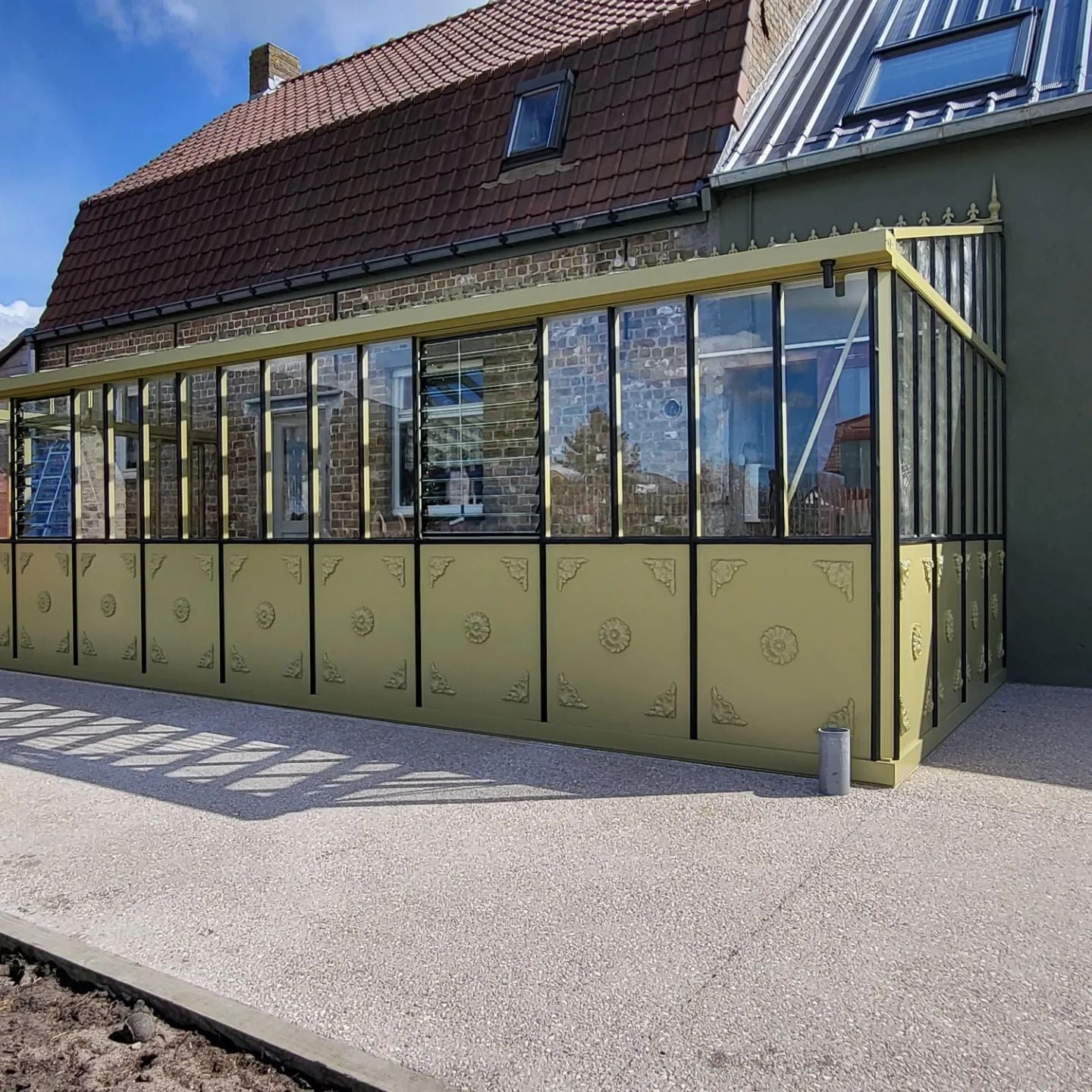 Arcadia Victorian Greenhouse - Arcadia™  Lean-to Glass House/Greenhouse