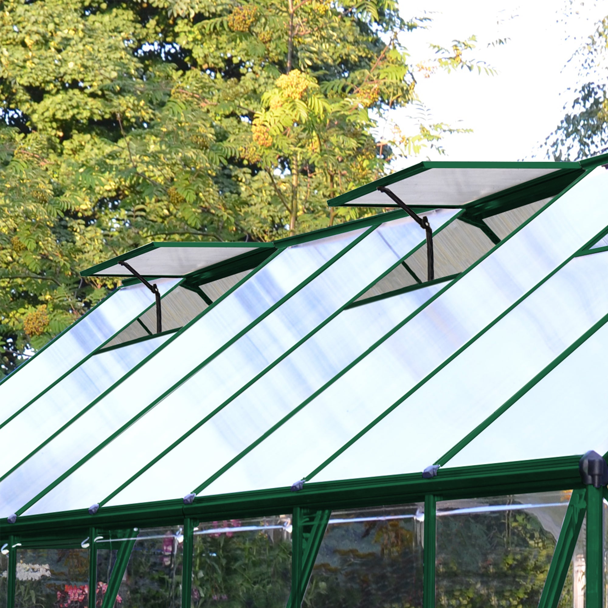 Balance Greenhouse - Balance™ 8x7x16.ft Clear Wall Greenhouse