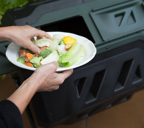 Composter - Exaco Mr. Spin® Dual Compartment Compost Tumbler