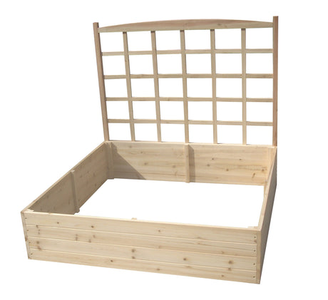 Eden Garden Bed - Eden™ 4'X11"X4' Raised Garden Bed With 44in Trellis