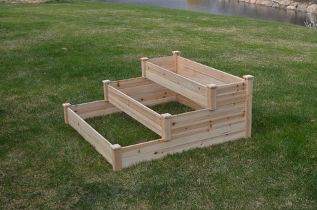 Eden Garden Bed - Eden™ 4'X18"X4' Waterfall / Pyramid Garden Bed Kit