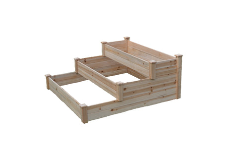 Eden Garden Bed - Eden™ 4'X18"X4' Waterfall / Pyramid Garden Bed Kit