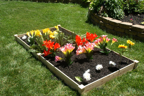 Eden Garden Bed - Eden™ 4'X5"X8'X11' Duo Step Layer Fir Wood Garden Bed