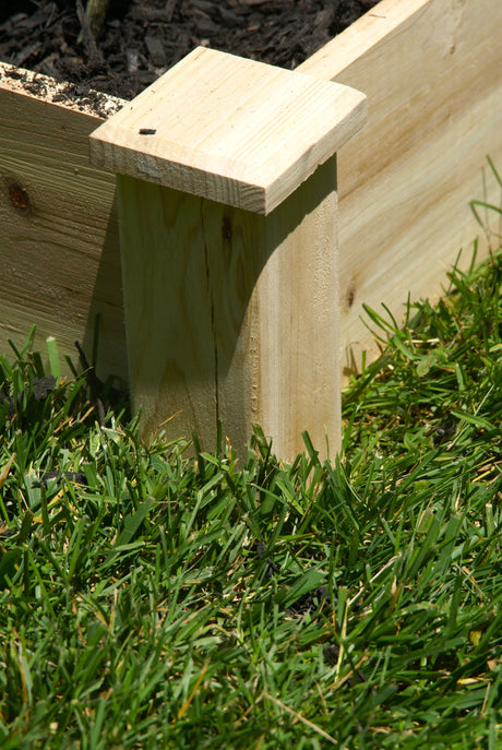 Eden Garden Bed - Eden™ 4'X5"X8'X11' Duo Step Layer Fir Wood Garden Bed