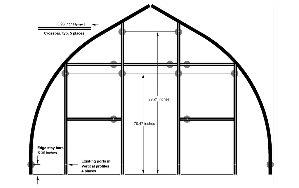 Educational Greenhouse - RIGA XL 6™ 14X9X20.ft Greenhouse/Special Kit