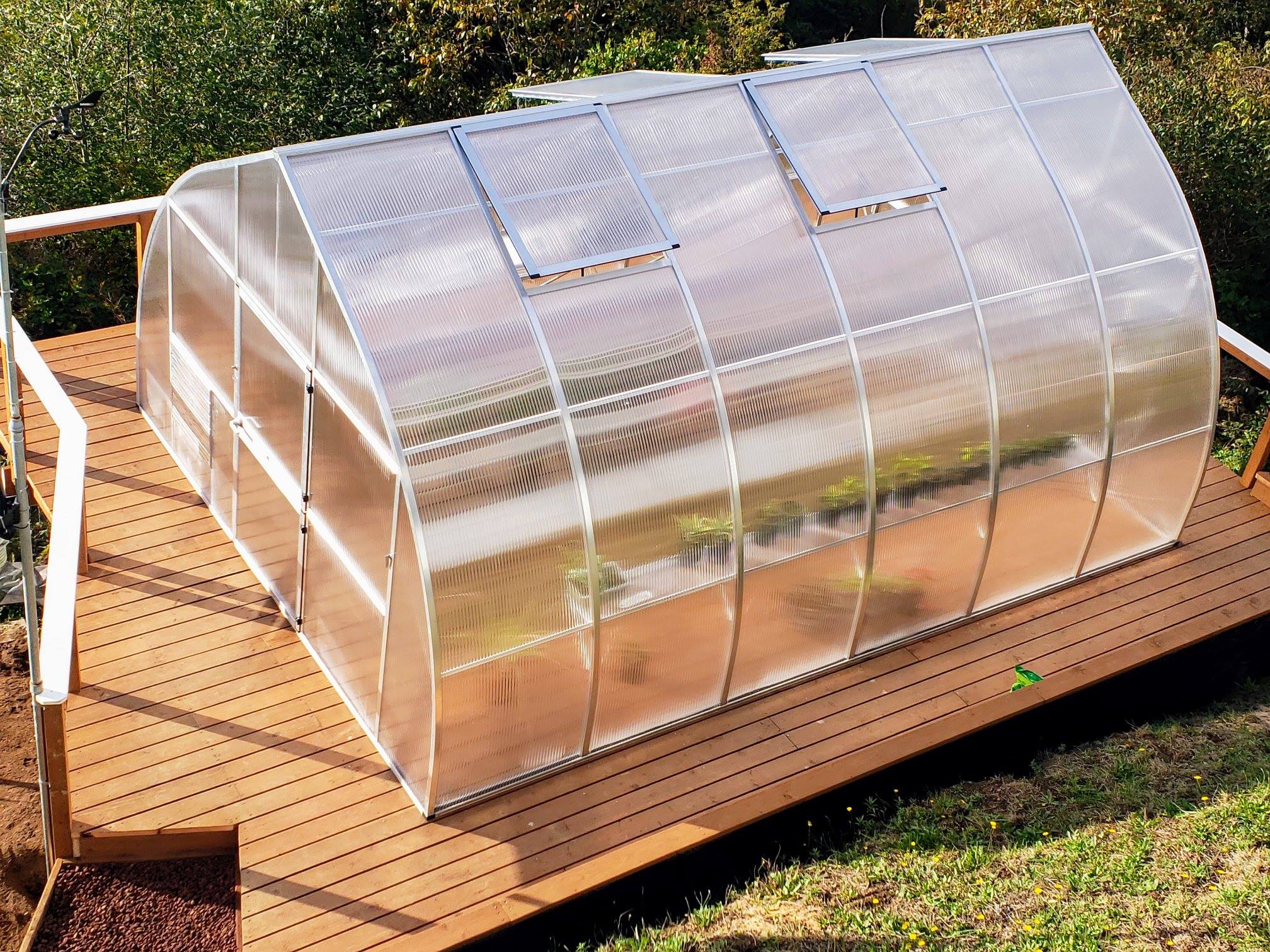 Educational Greenhouse - RIGA XL 6™ 14X9X20.ft Greenhouse/Special Kit