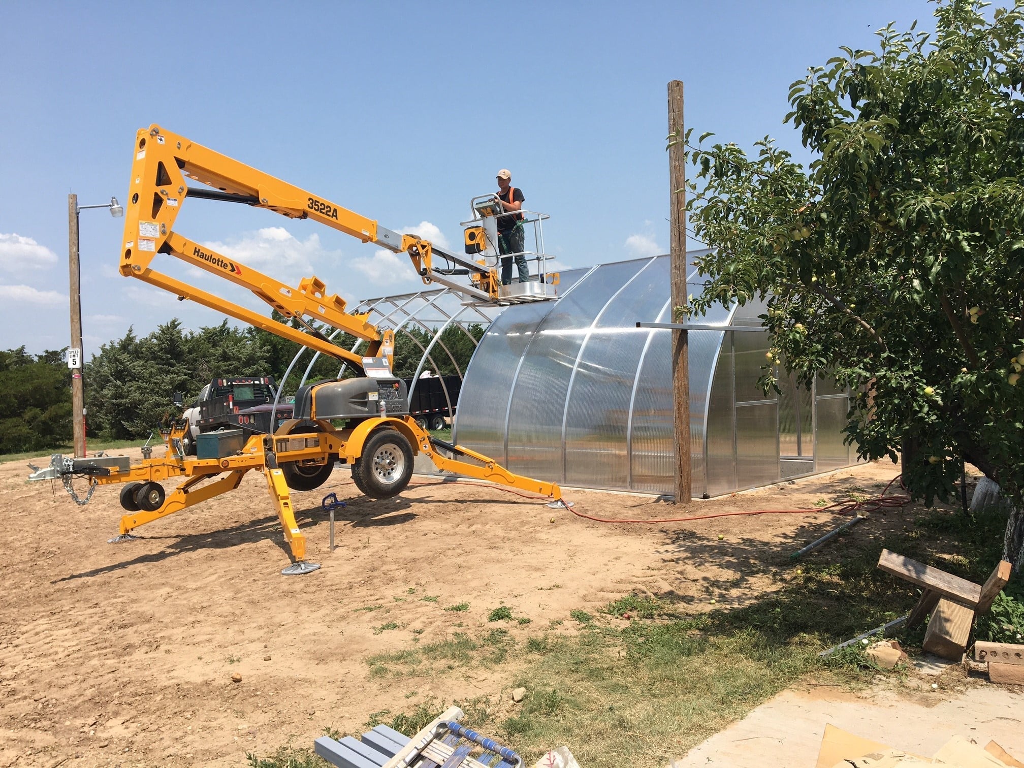 Educational Greenhouse - RIGA XL 9™ 14X9X30.ft Education Greenhouse/Special Kit