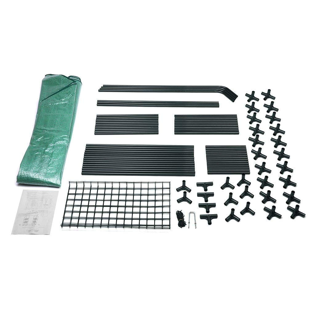 Genesis Greenhouse - Genesis™ 5X6X2.ft Portable Walk In Greenhouse With Heavy Duty Opaqua Cover