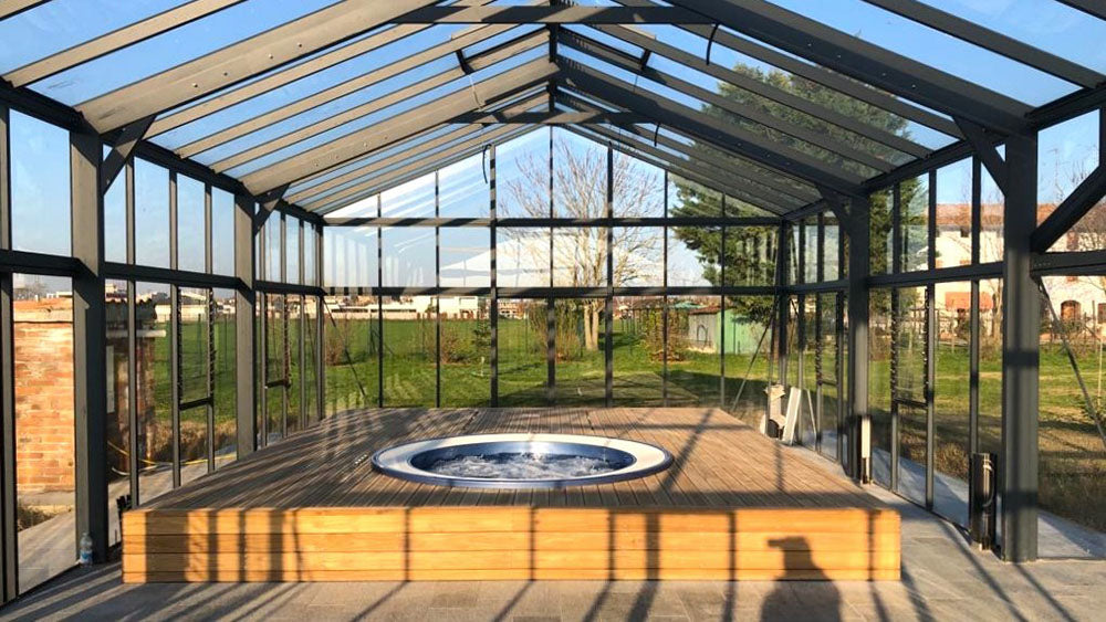 Gigant Premium Glass Conservatory Greenhouse