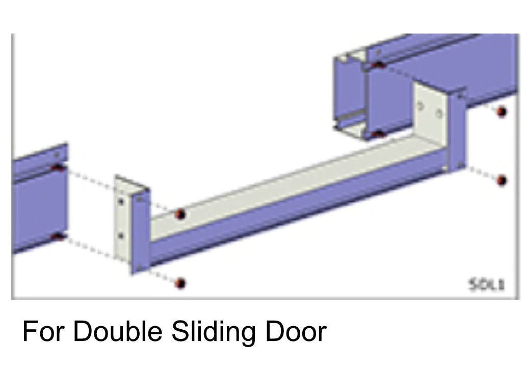 Greenhouse Accessories - Victorian™ Greenhouse Sliding Door/Fly-Screen Door Kit