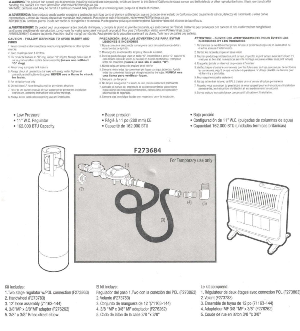 RSI™ Greenhouse Radiant Heating Propane Gas System