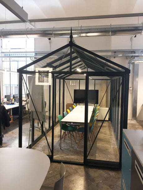 Jr Victorian Greenhouse - Jr Victorian™ 8X8X12.ft VIC 24 Glass Greenhouse