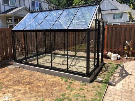 Jr Victorian Greenhouse - Jr Victorian™ 8X8X12.ft VIC 24 Glass Greenhouse