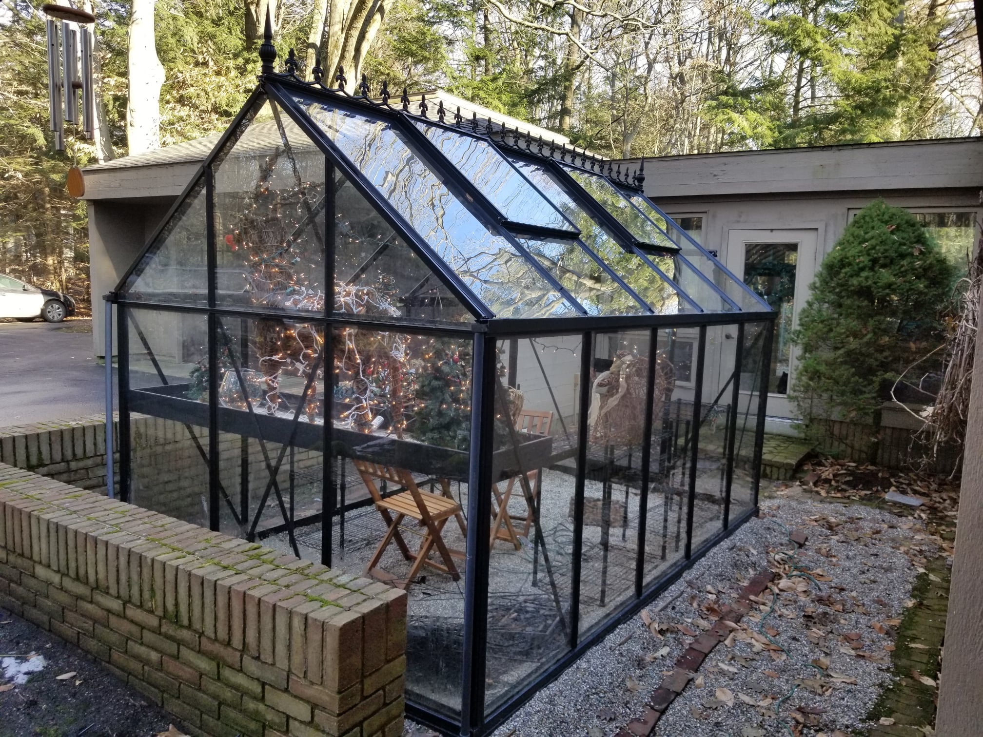 Jr Victorian Greenhouse - Jr Victorian™ 8X8X12.ft VIC 24 Glass Greenhouse